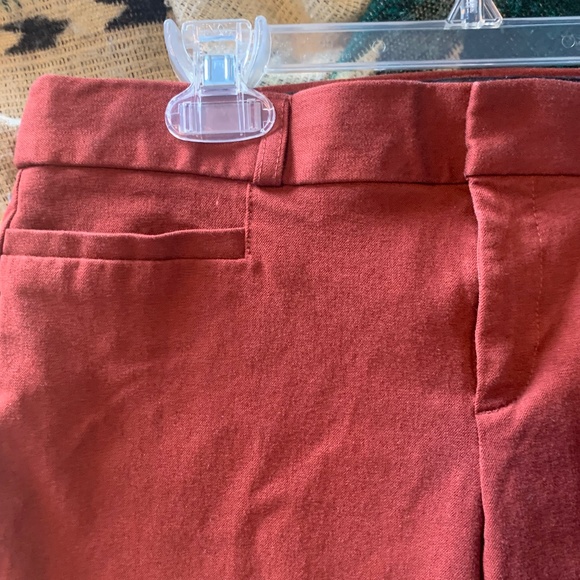 Burgundy dress/work capris - Picture 1 of 4